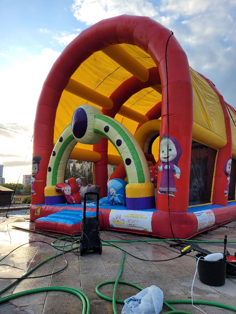 дети; аттракционы; лето; проект; видное