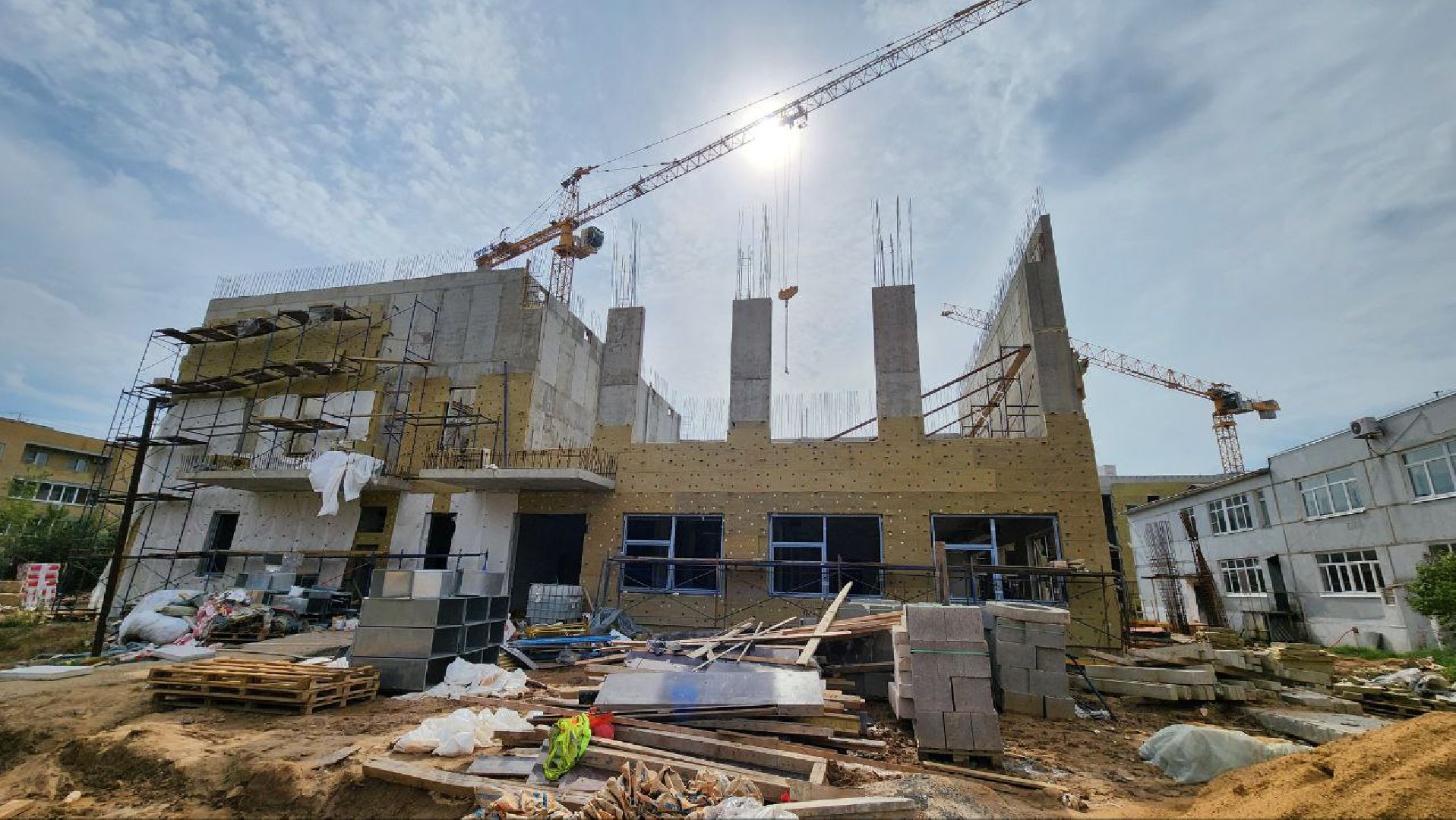 Дмитров, Строительство, Внуковская школа, Минстрой, Минобразования,