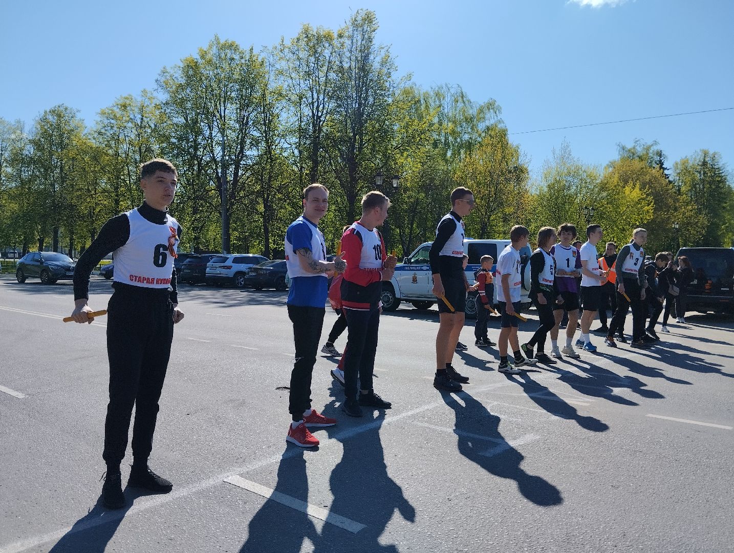 9 мая, День Победы, эстафета, Старая Купавна, Богородский городской округ