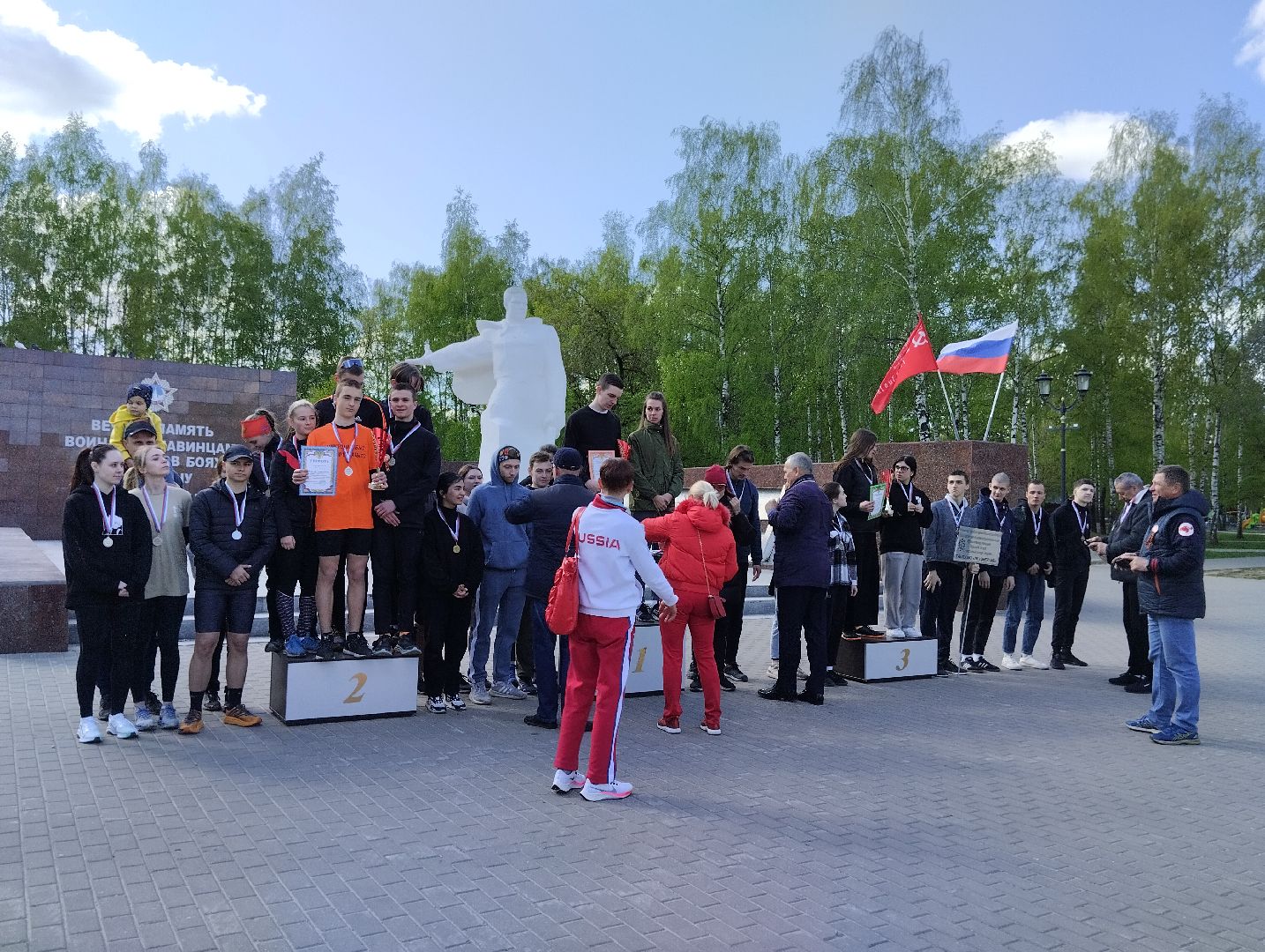 9 мая, День Победы, эстафета, Старая Купавна, Богородский городской округ