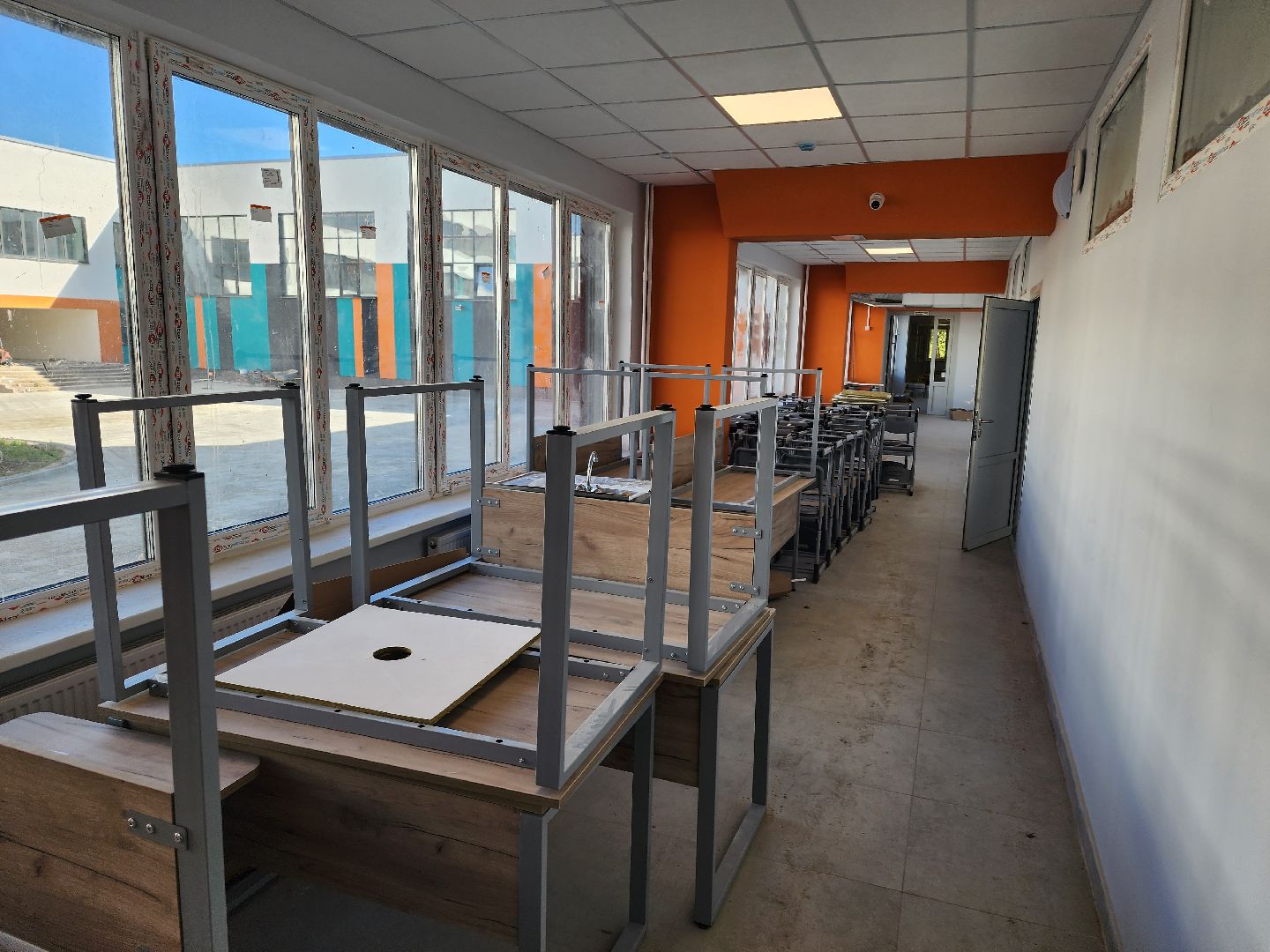 серпухов, улица луначарского, школа 2, капитальный ремонт школы,