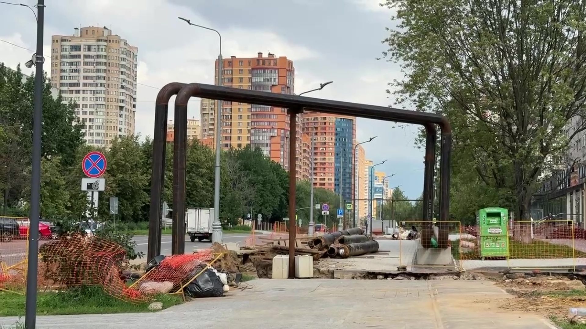 Реутов, ЖКХ,  замена теплотрассы, трубы,