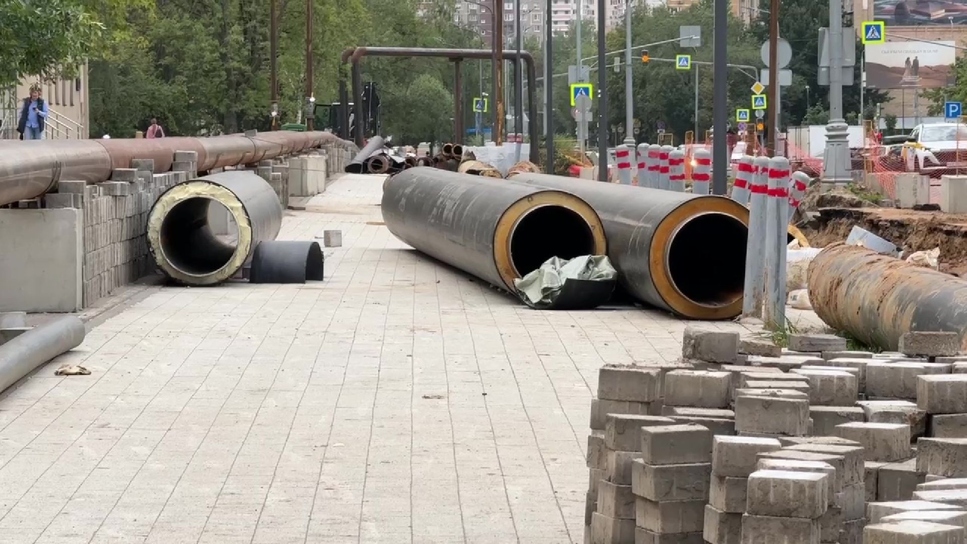 Реутов, ЖКХ,  замена теплотрассы, трубы,