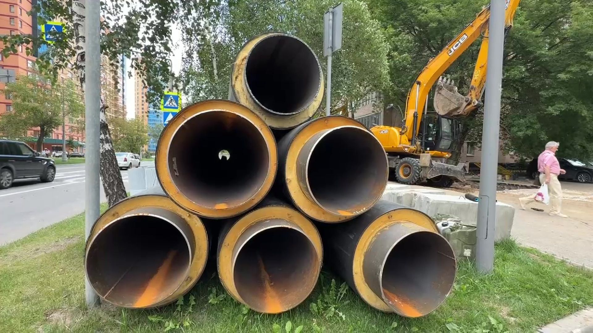 Реутов, ЖКХ,  замена теплотрассы, трубы,