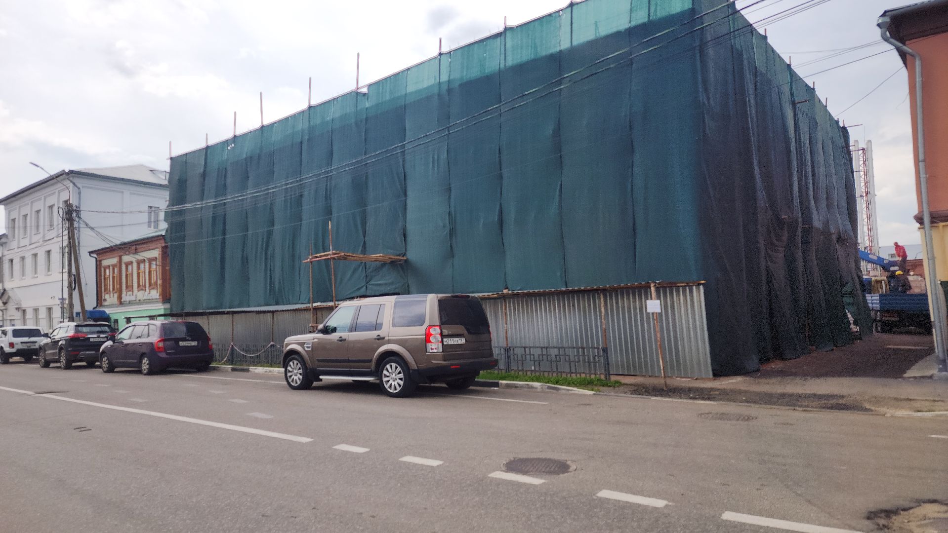 Зарайск, Реставрация музыкальной школы, Капремонт музыкальной школы в Зарайске, Благоустройство,