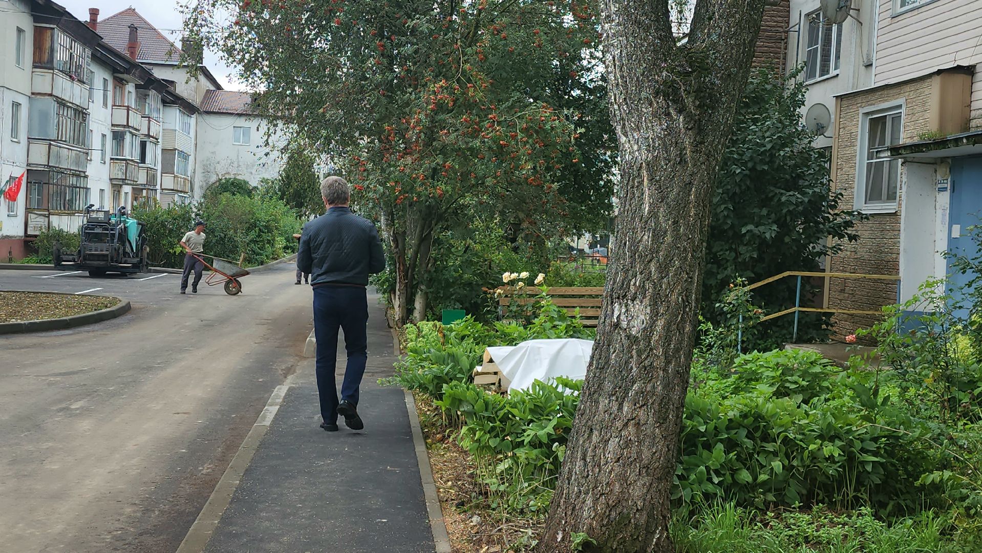 наро-фоминский городской округ, новая ольховка, комплексное благоустройство дворов,благоустройство 2025,