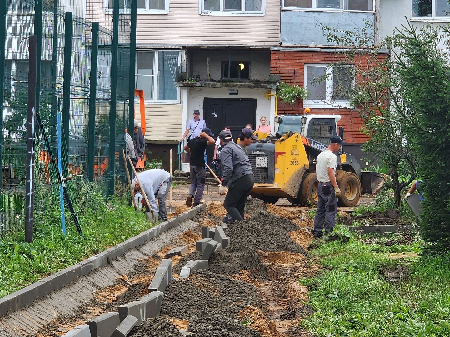 наро-фоминский городской округ, новая ольховка, комплексное благоустройство дворов,благоустройство 2025,