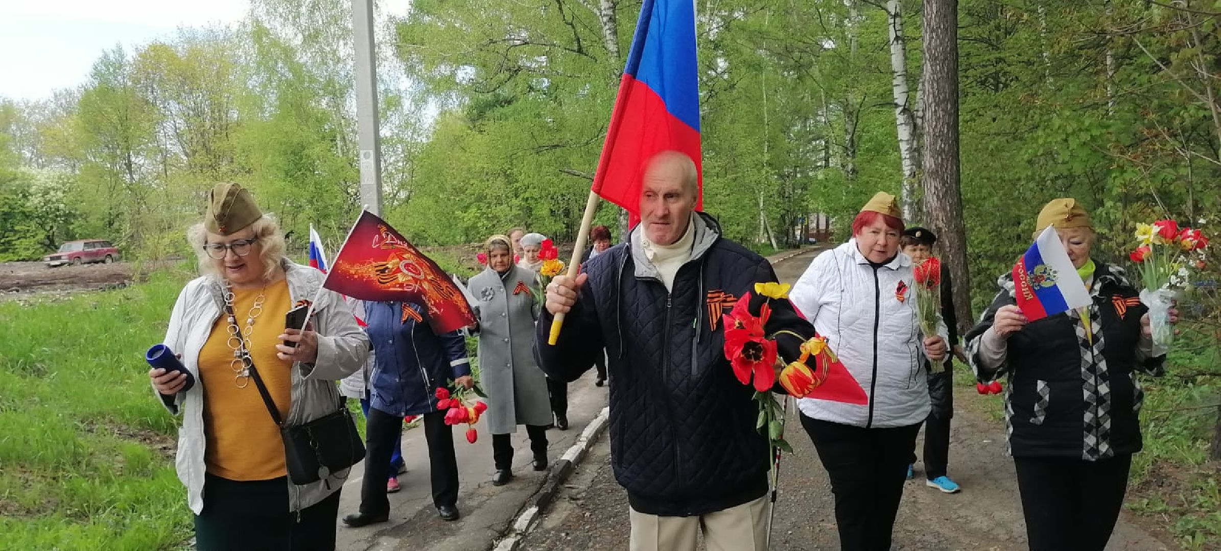 Кашира, День Победы, 9 мая, Большое Руново, активное долголетие