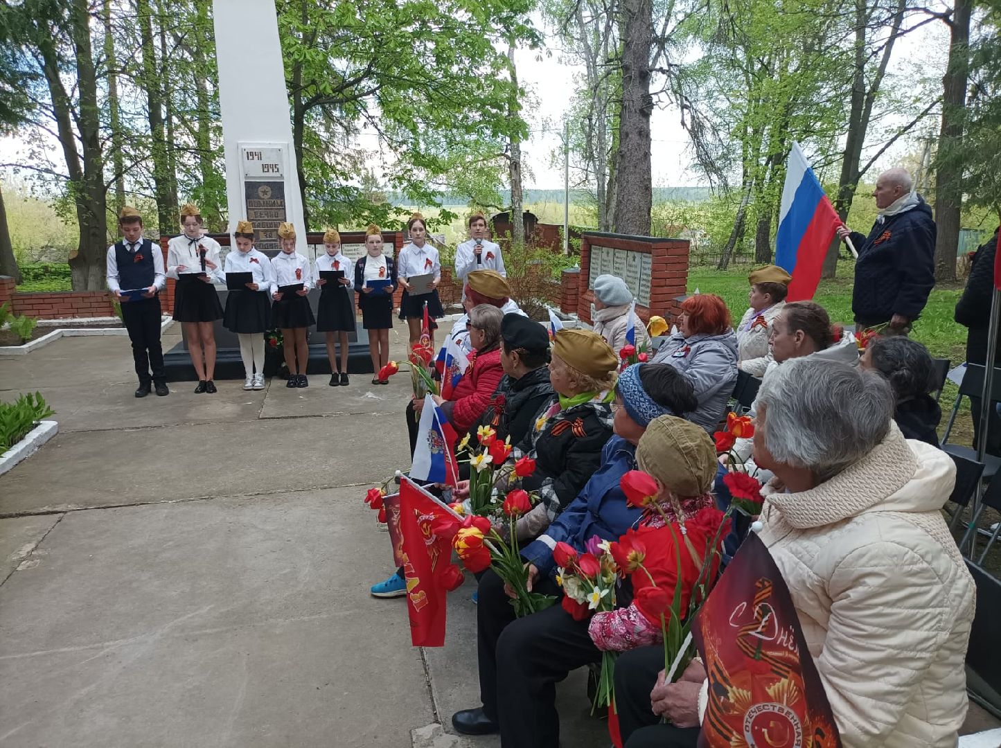 Кашира, День Победы, 9 мая, Большое Руново, активное долголетие