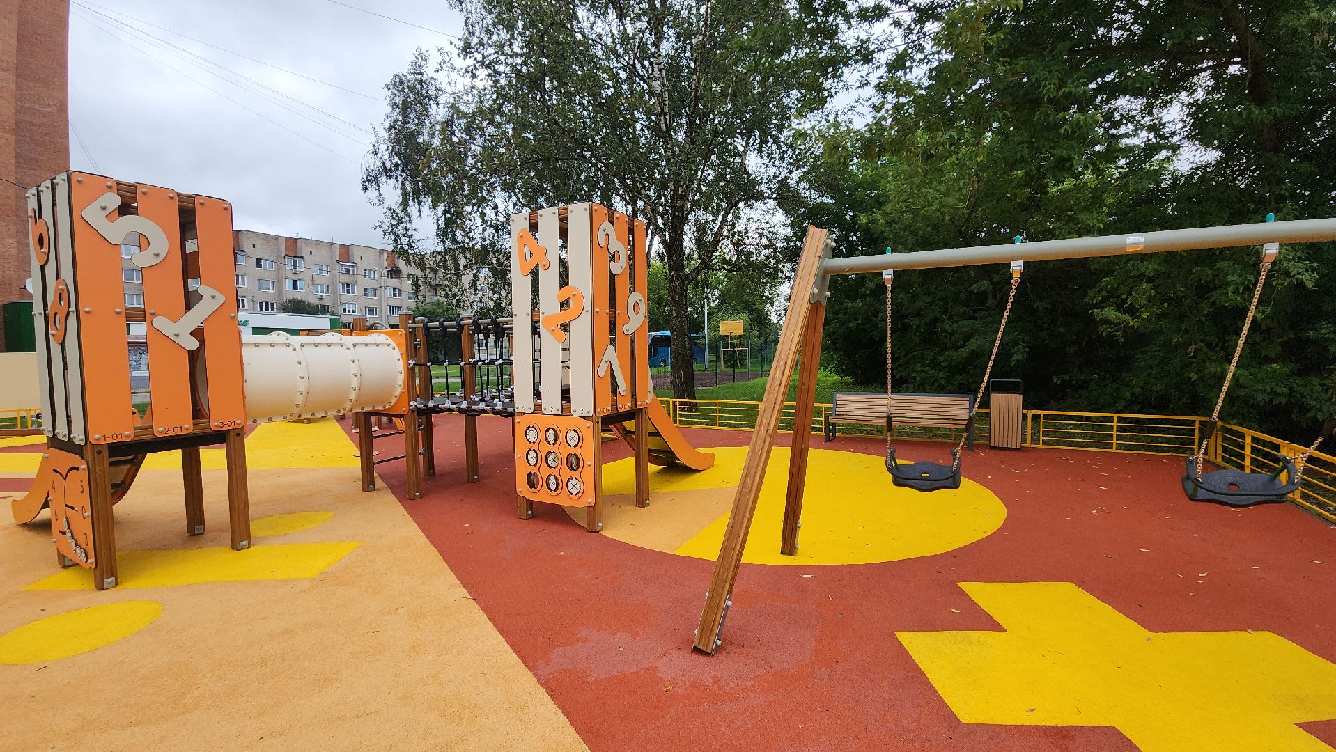 серпухов, подмосковье, детская площадка,