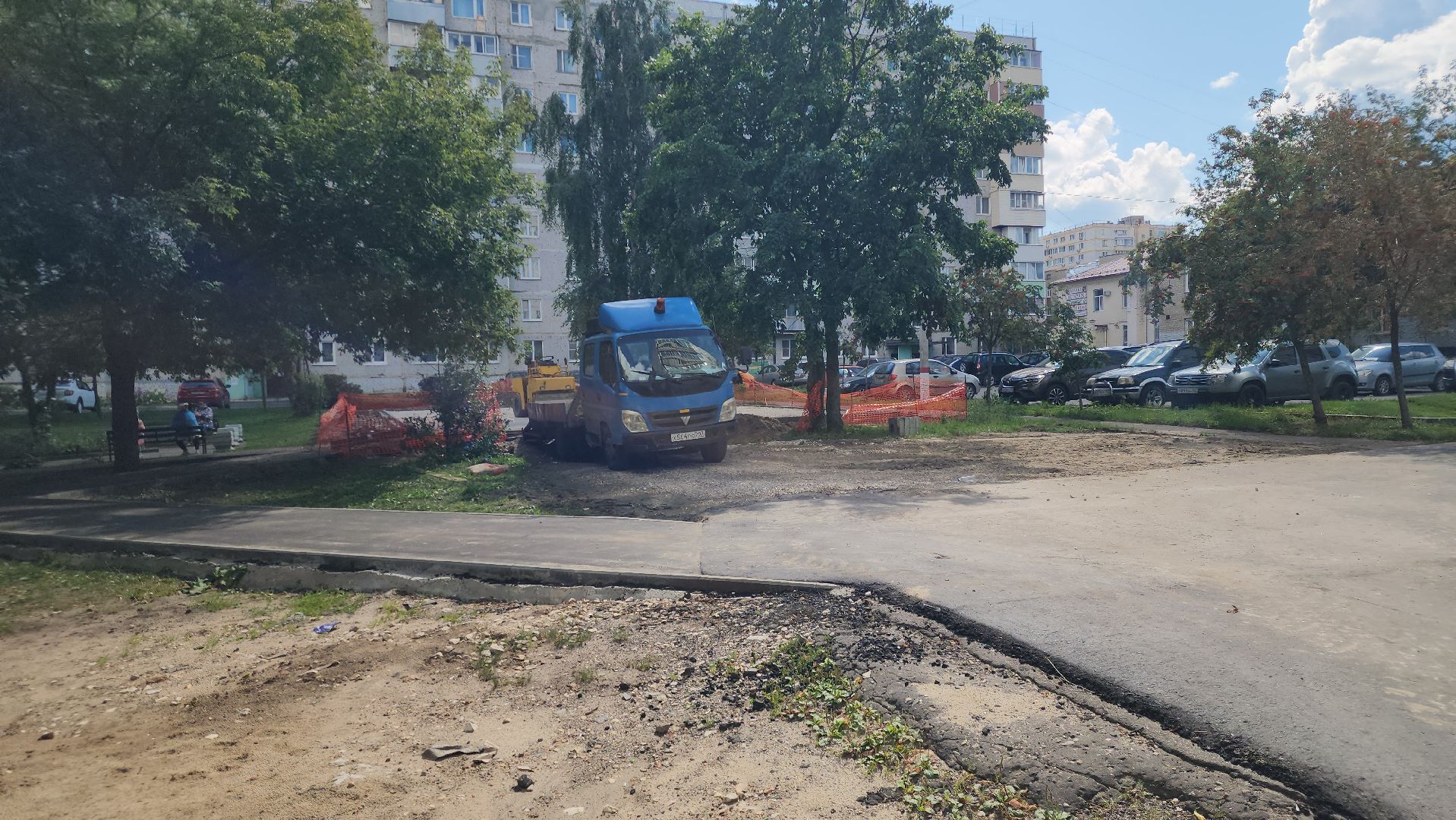 павлово-посадский городской округ, площадка, благоустройство ,