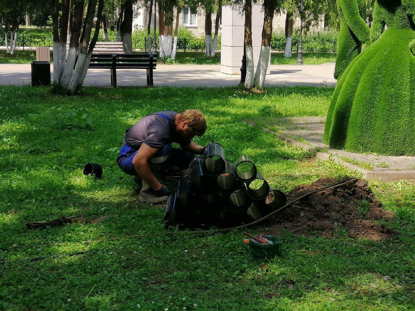 жкх, благоустройство, трубы, городской округ восход,