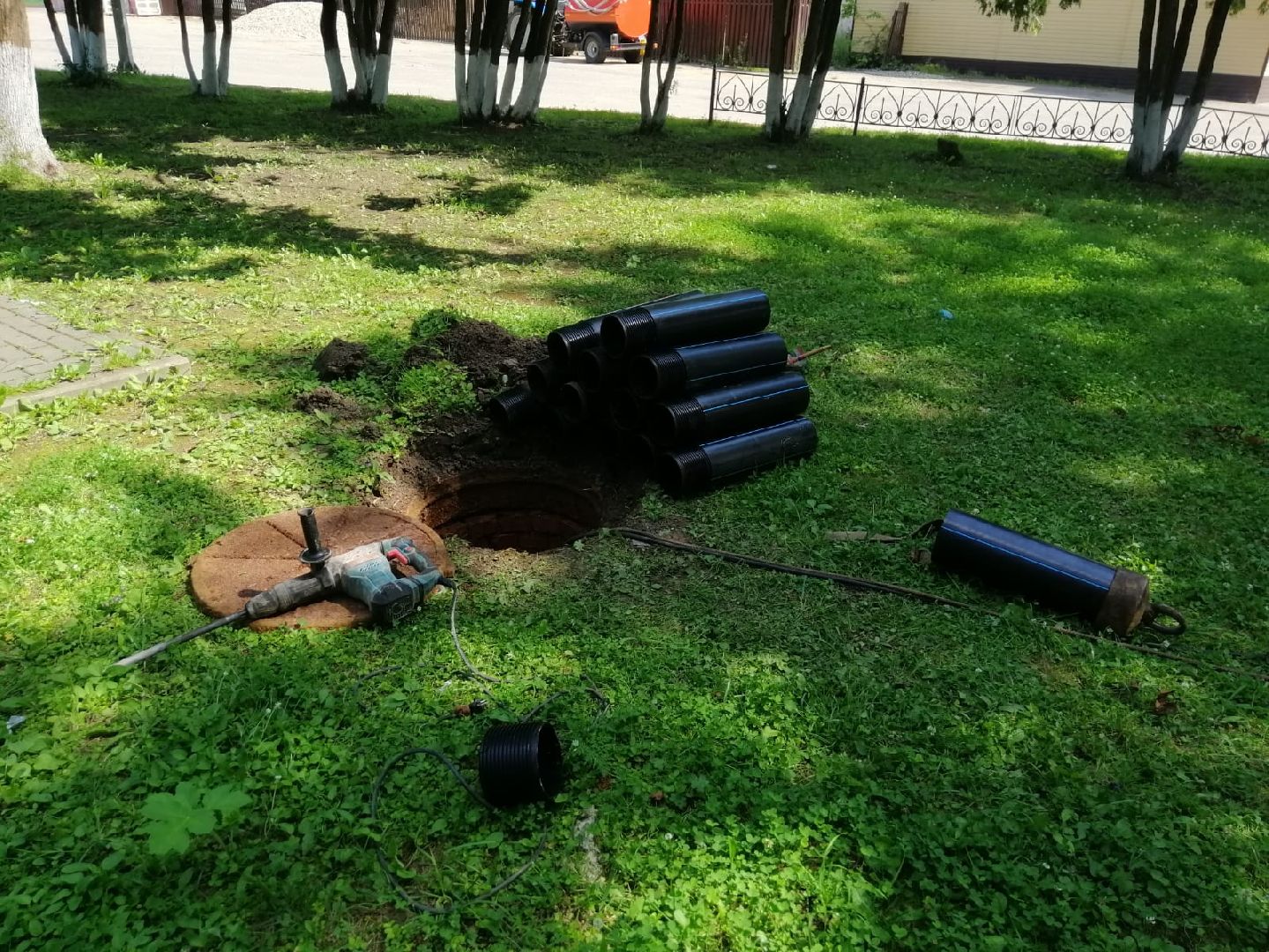 жкх, благоустройство, трубы, городской округ восход,