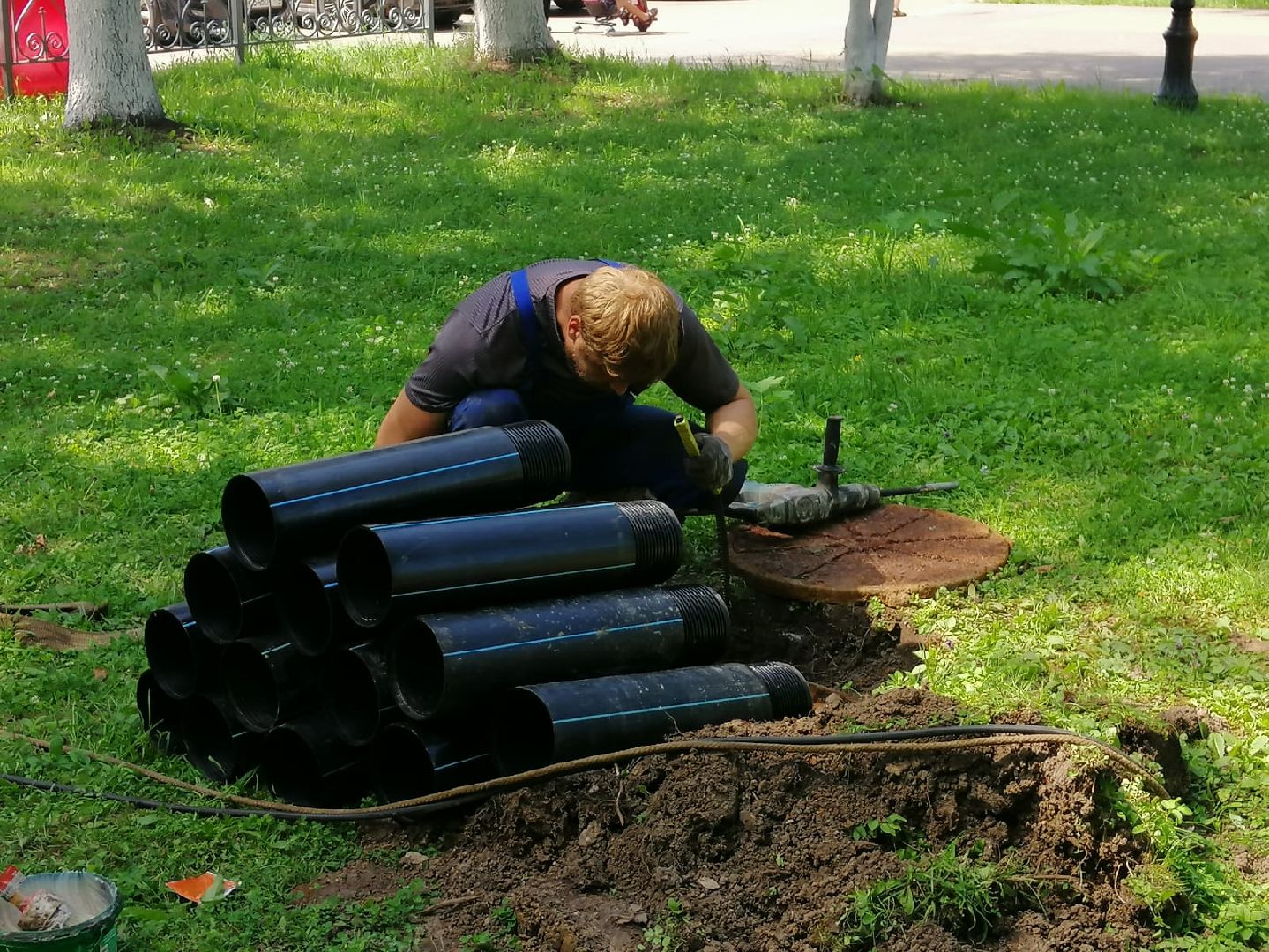 жкх, благоустройство, трубы, городской округ восход,