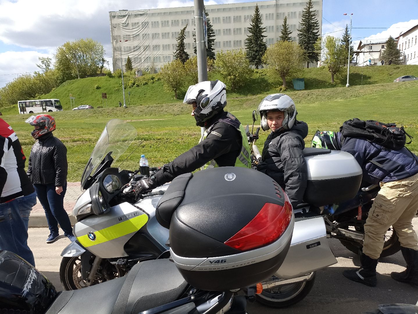 Серпухов, Подмосковье, мотоциклы, байкеры, открытие сезона, подросток