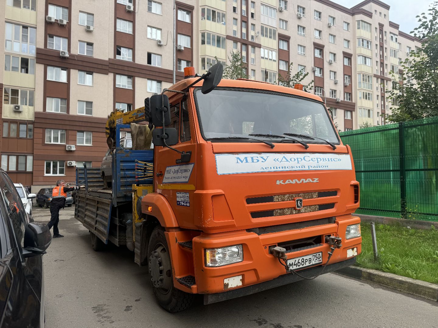 жилой комплекс государев дом, эвакуация автомобиля, ленинский городской округ, рейд,