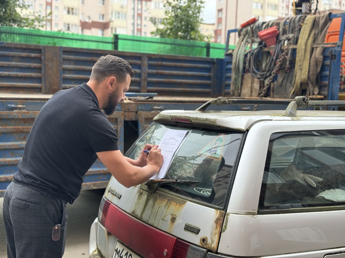 жилой комплекс государев дом, эвакуация автомобиля, ленинский городской округ, рейд,