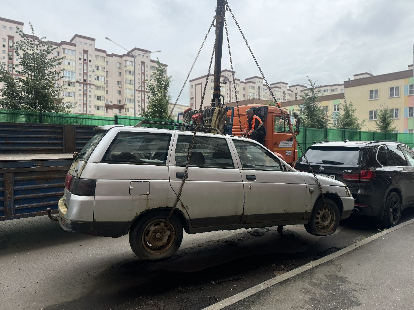 жилой комплекс государев дом, эвакуация автомобиля, ленинский городской округ, рейд,
