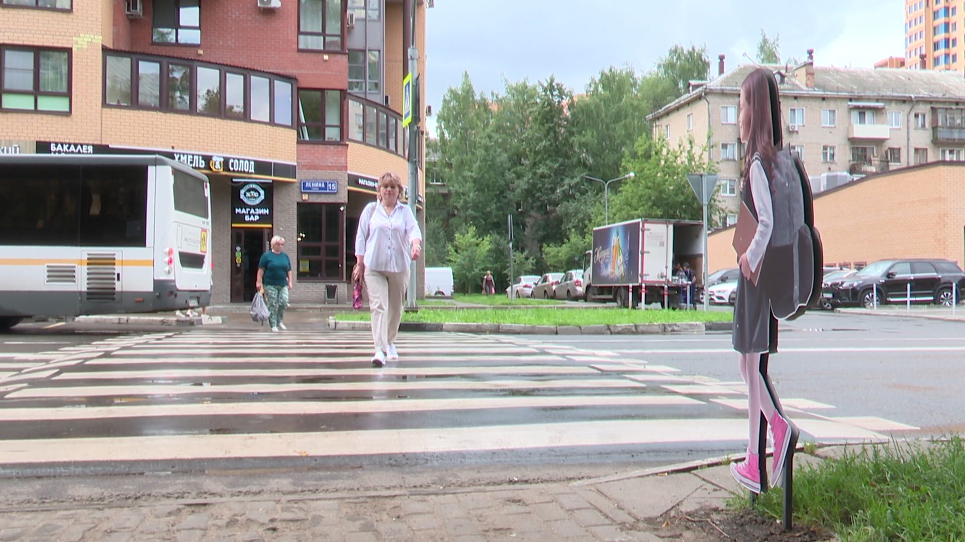 Реутов, безопасность, пешеходынй переход, дети-пешеходы, макеты,