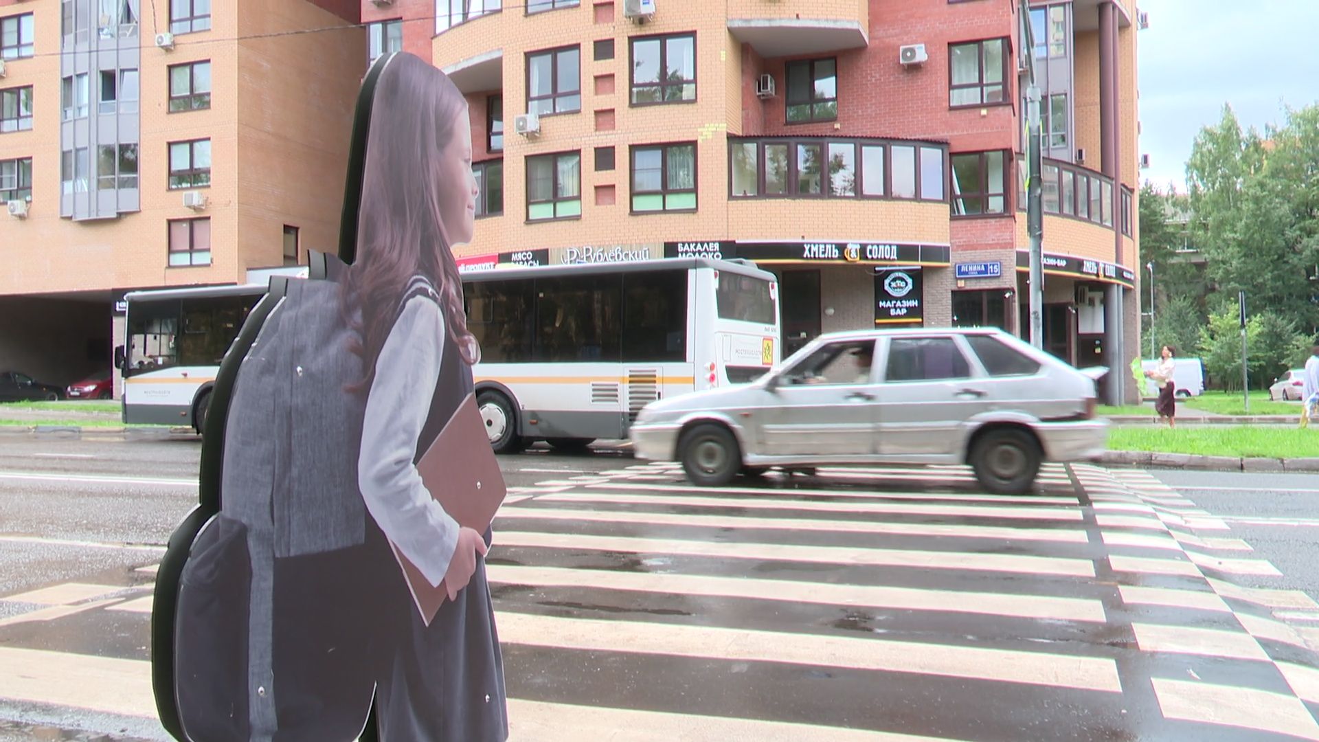 Реутов, безопасность, пешеходынй переход, дети-пешеходы, макеты,