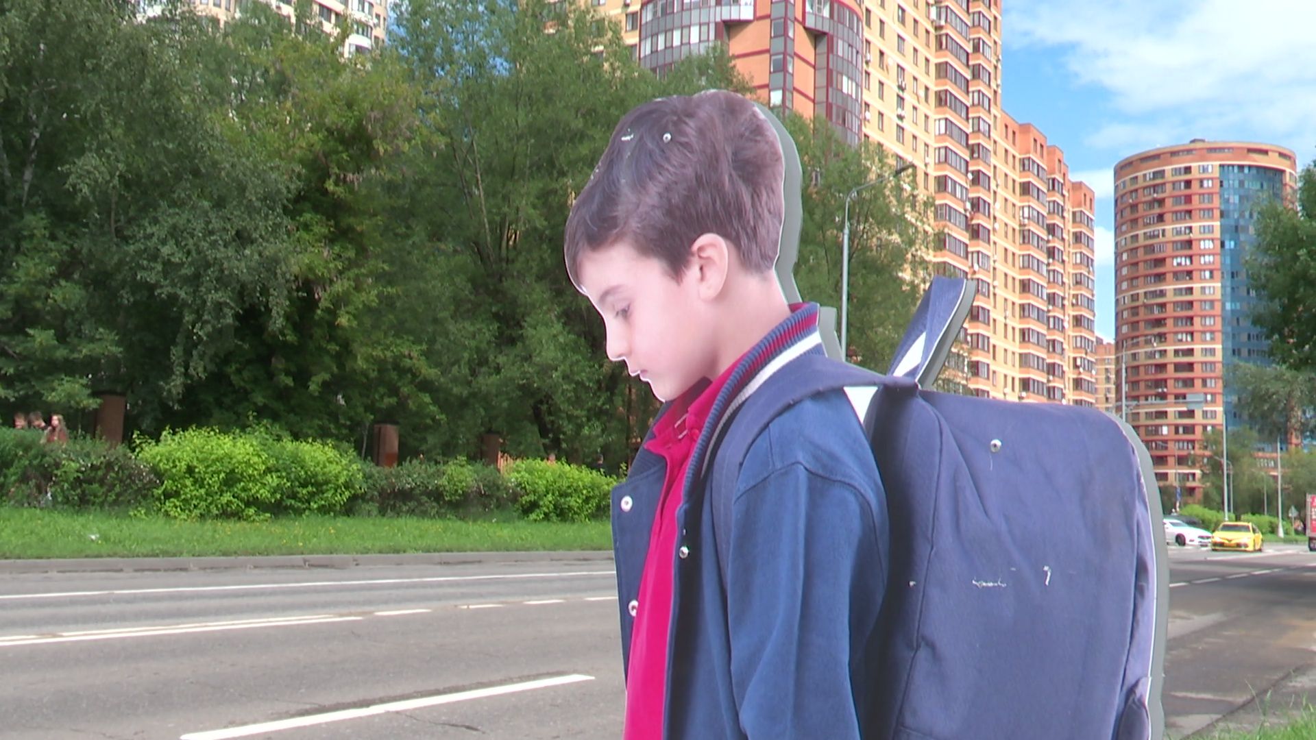 Реутов, безопасность, пешеходынй переход, дети-пешеходы, макеты,