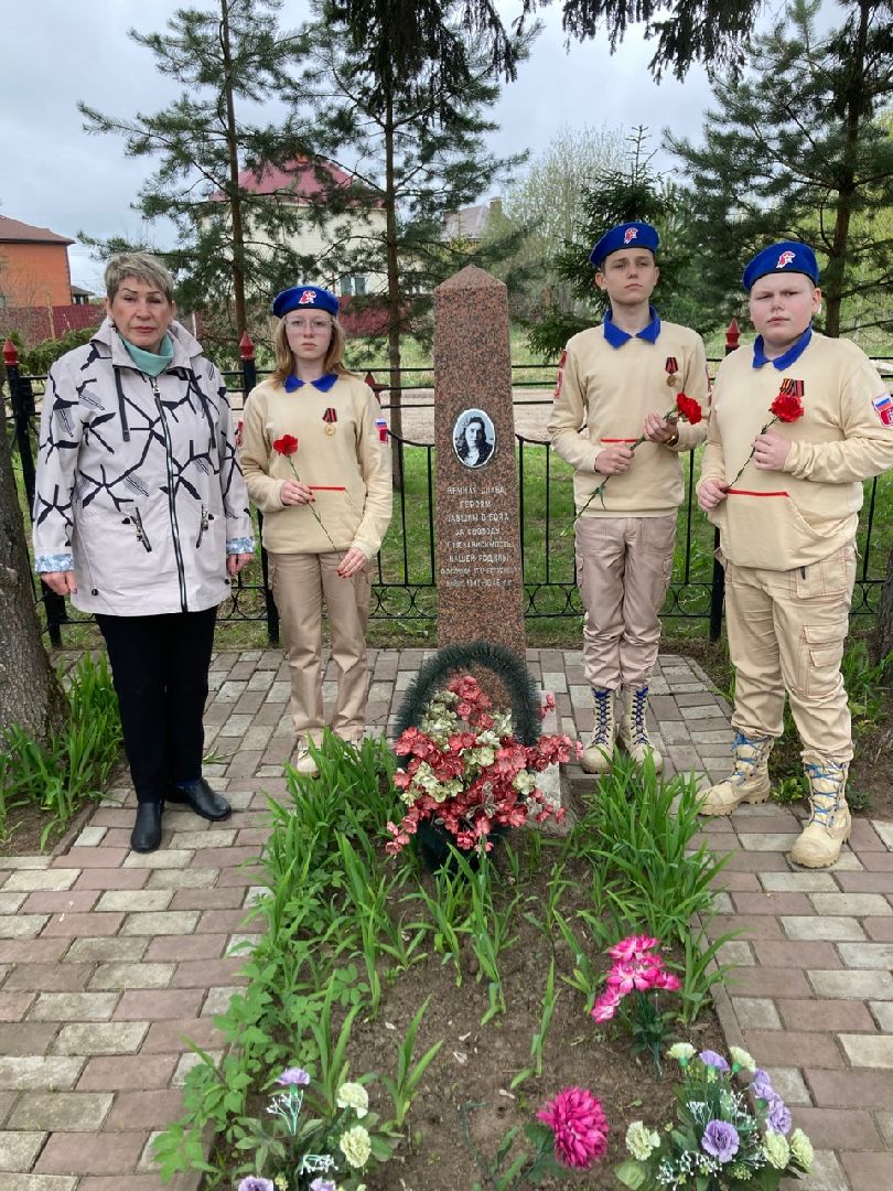 Солнечногорск, Вертлино, подвиг, 9 мая, юнармейцы