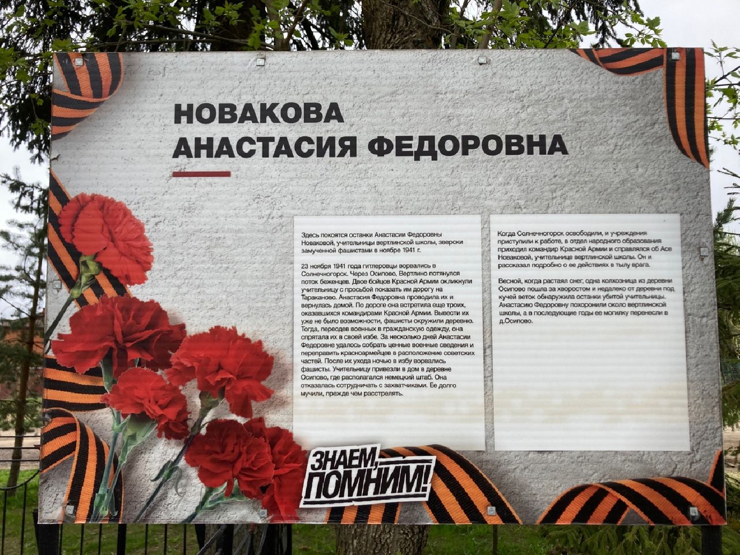 Солнечногорск, Вертлино, подвиг, 9 мая, юнармейцы