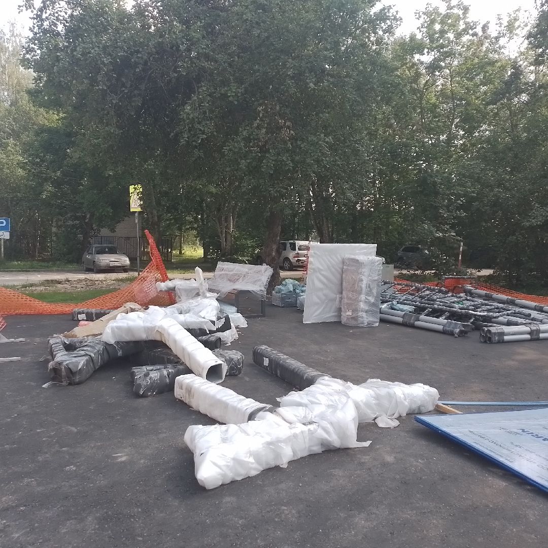 городской округ восход, благоустройство, новая детская площадка,спортивная площадка, воркаут-площадка,