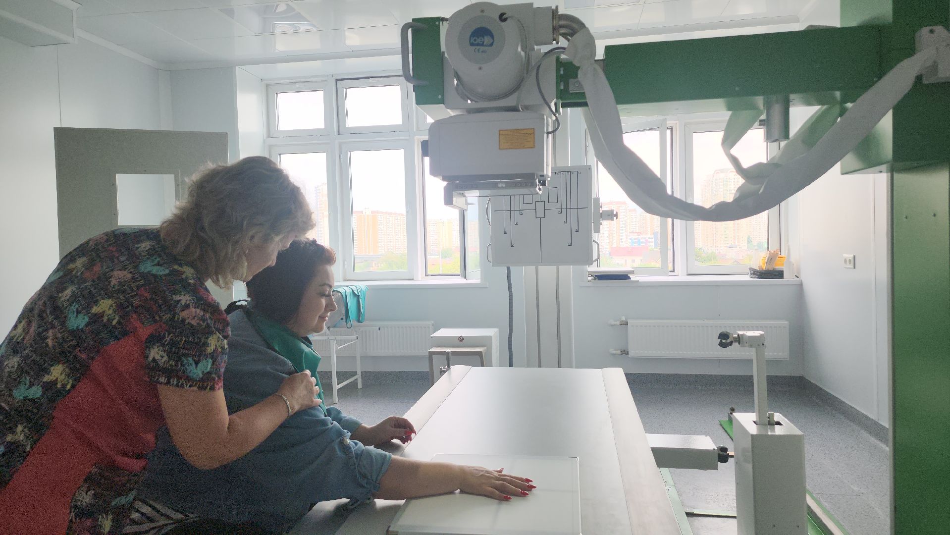 люберцы, люберецкая  областная больница, новый рентген аппарат,