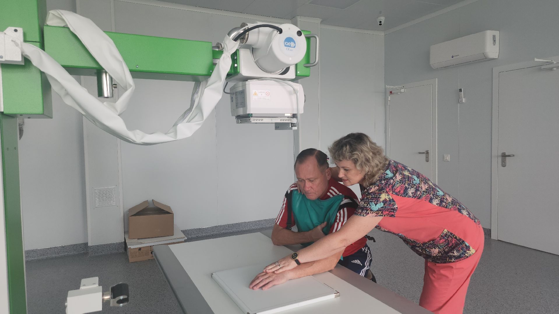 люберцы, люберецкая  областная больница, новый рентген аппарат,