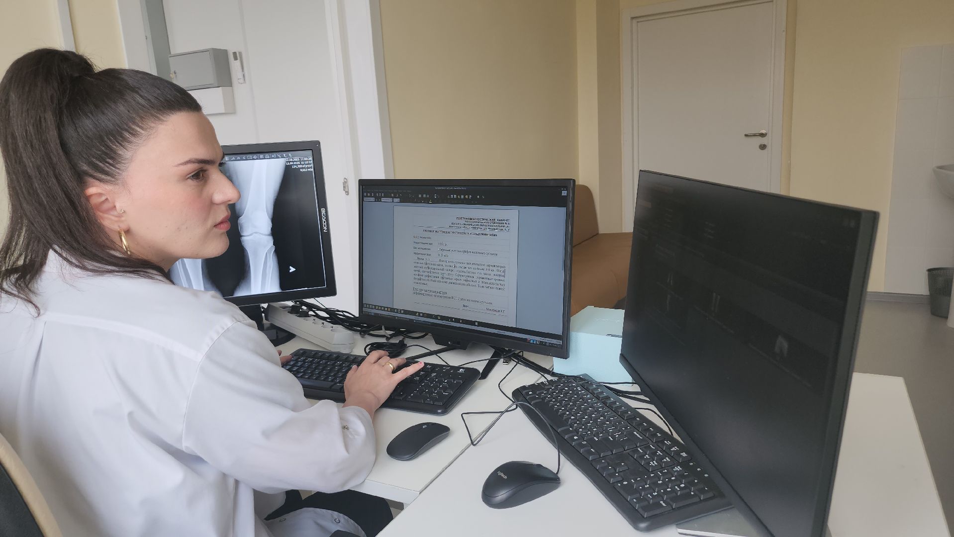 люберцы, люберецкая  областная больница, новый рентген аппарат,