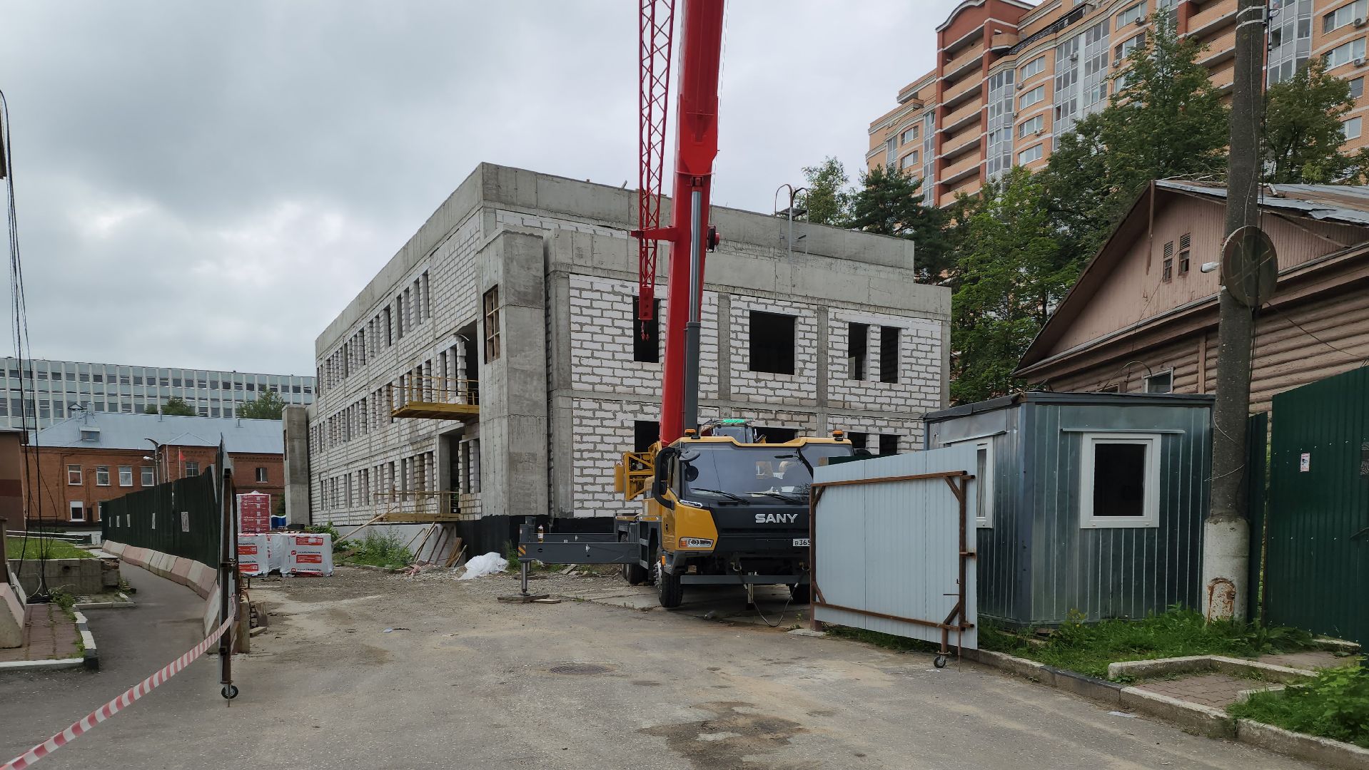 строительство, красногорск, медицина, диспансер,