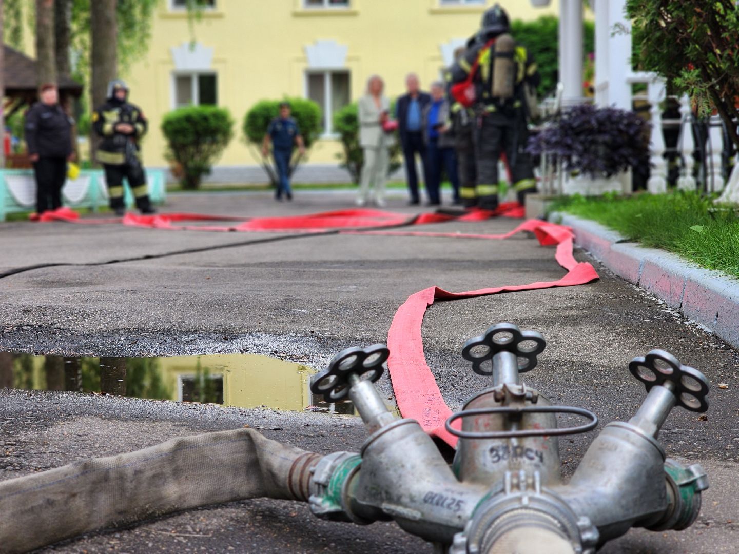 пожарно-тактические учения,    пожарный гарнизон, спасатели, ногинск, богородский городской округ,