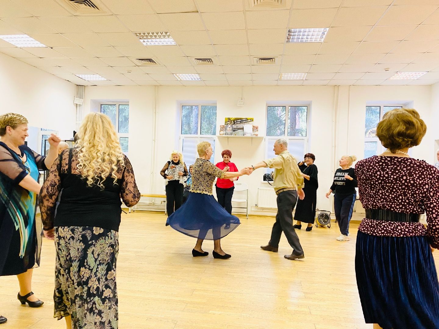 активное долголетие, танцы, пенсионеры