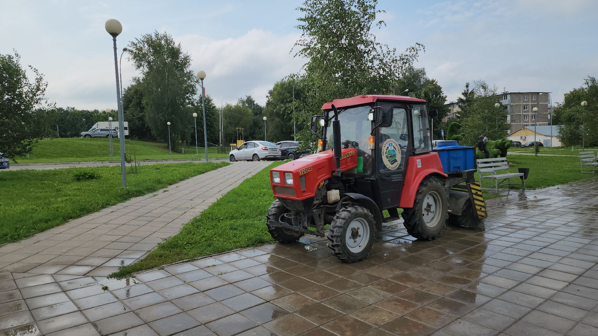 кашира, жкх, содержание территорий, комунальная техника, яндекс вектор, автоматизация, цифровая трансформация,