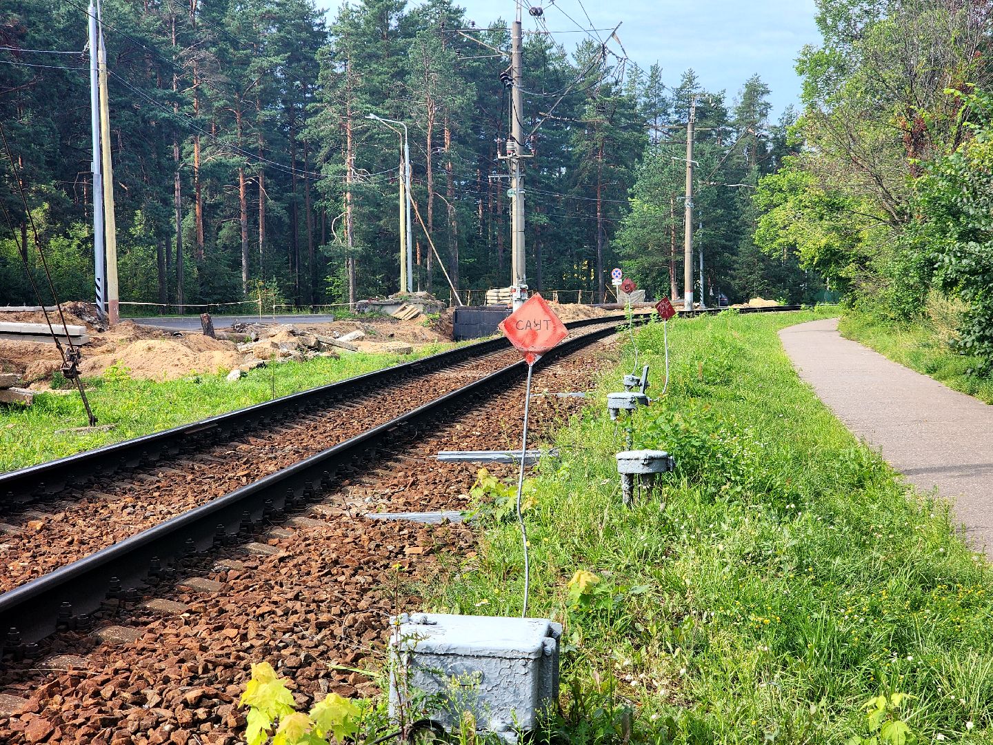 дубна, вокзал дубна, ремонт теплотрассы, теплосеть, огэ оияи,