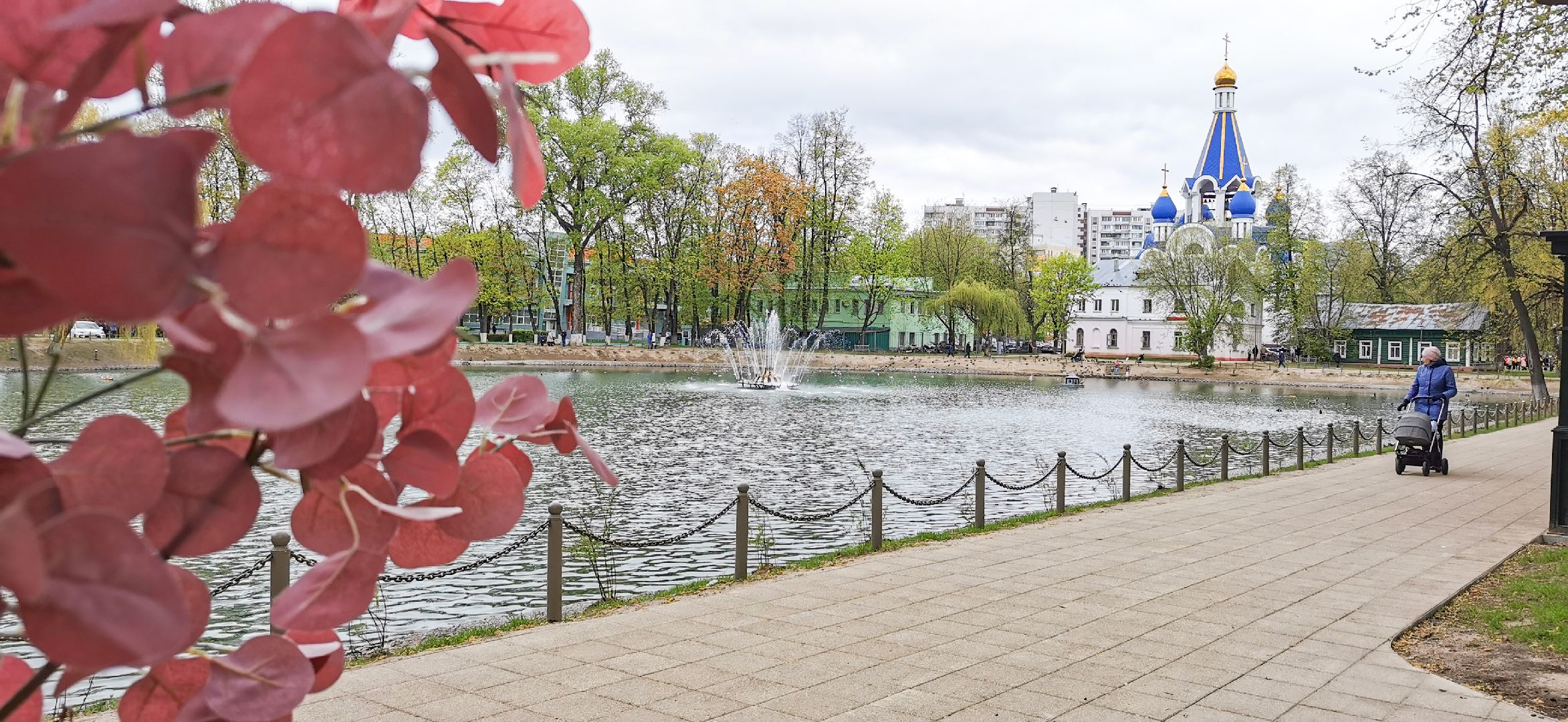 фонтан, благоустройство,