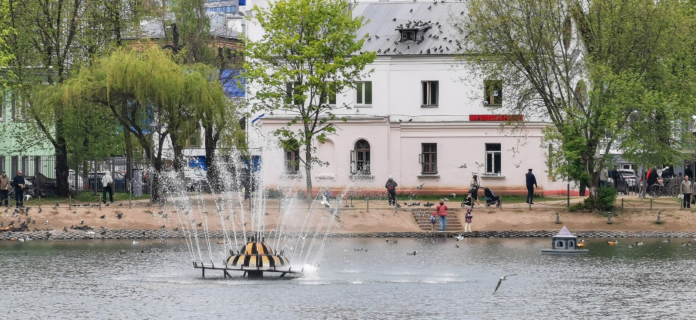 фонтан, благоустройство,