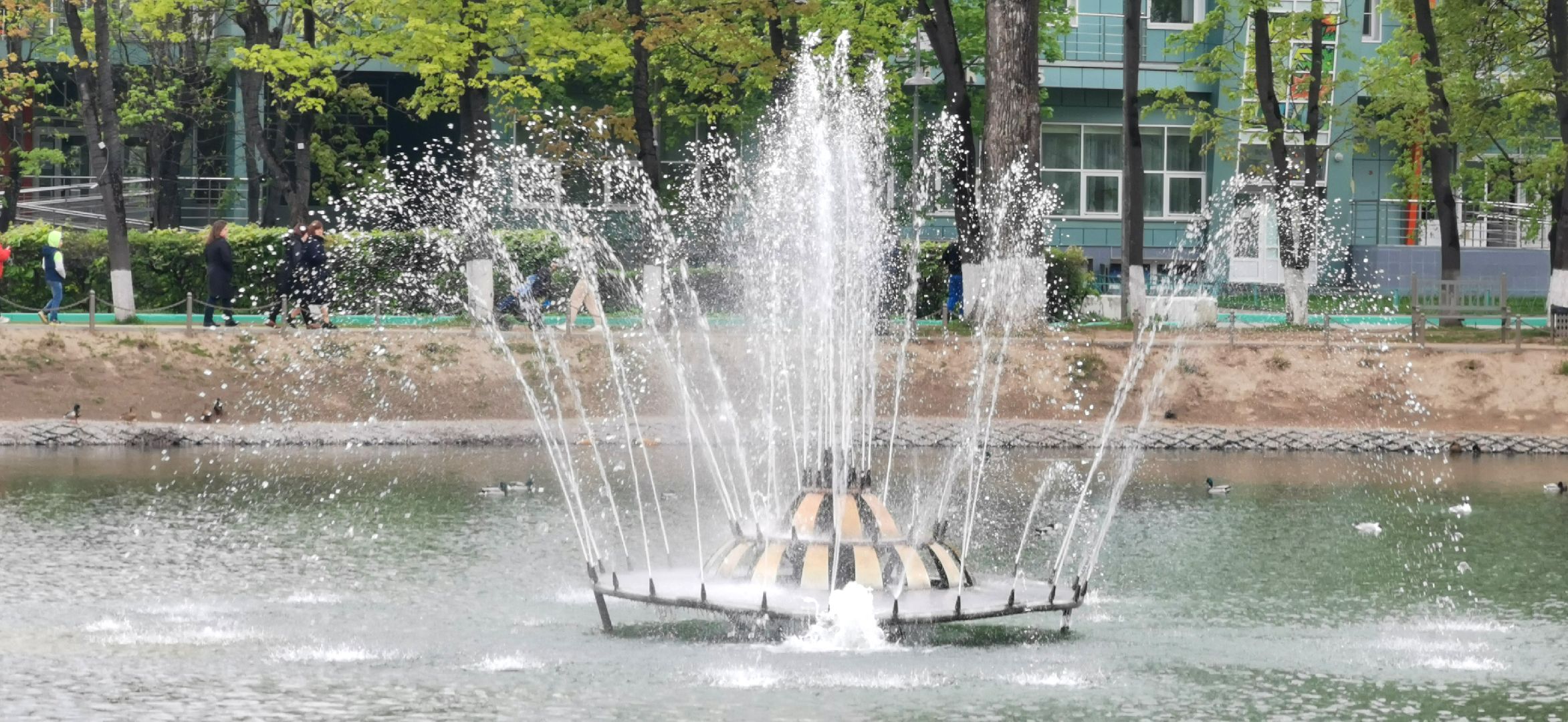 фонтан, благоустройство,