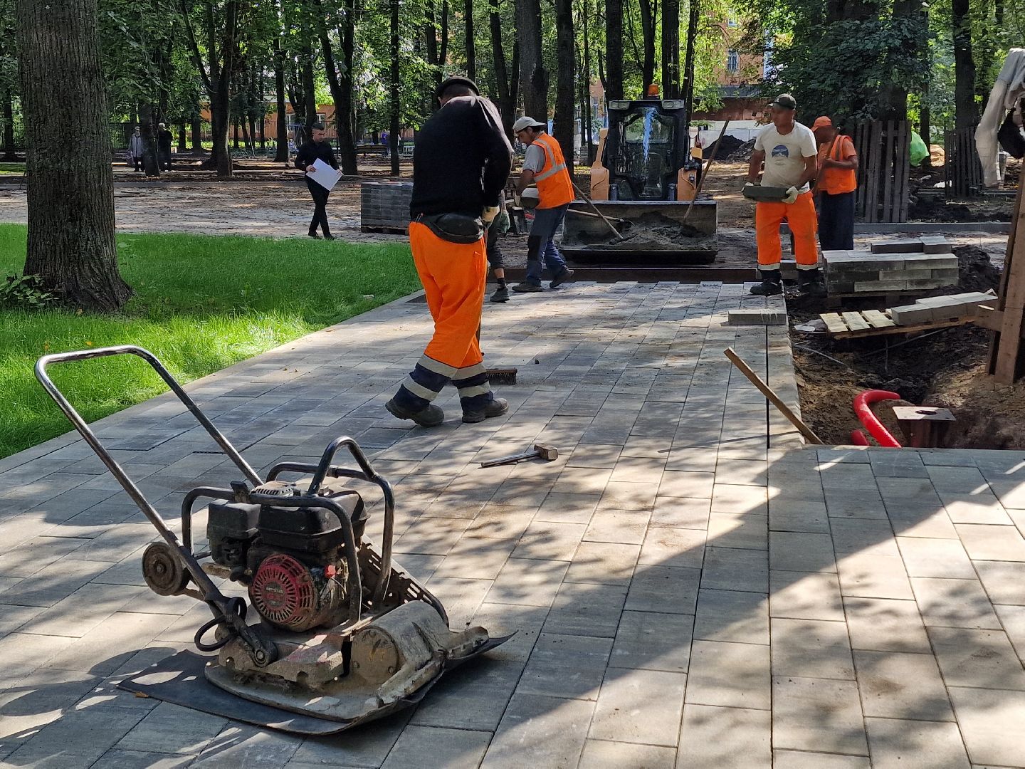сквер на крупешина в балашихе, балашиха, благоустройство,