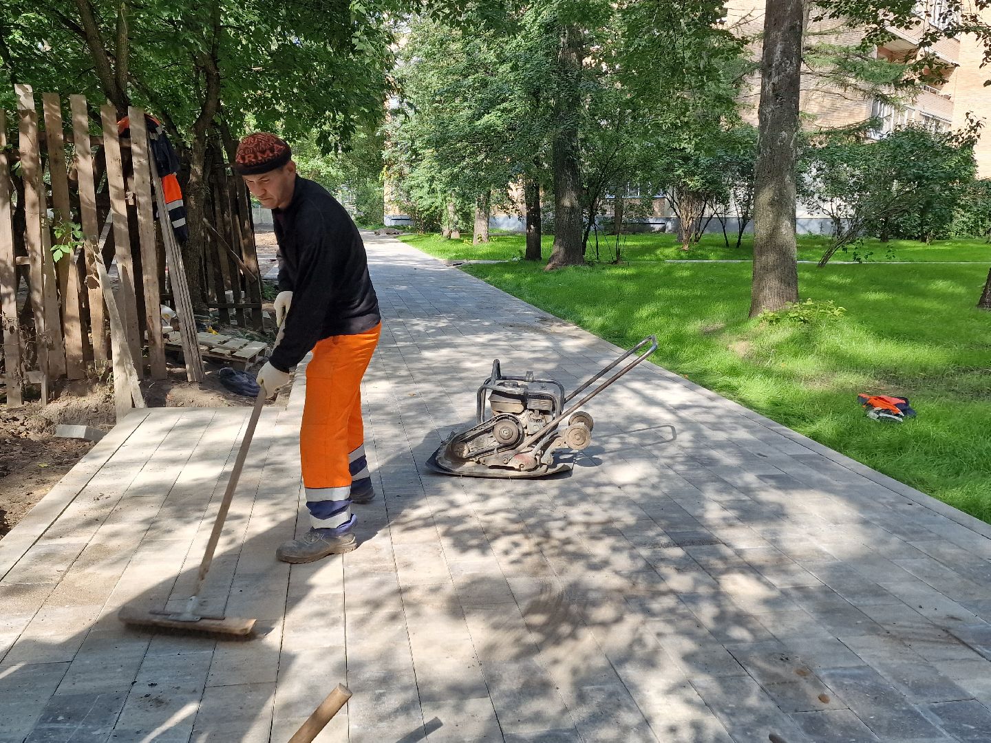 сквер на крупешина в балашихе, балашиха, благоустройство,