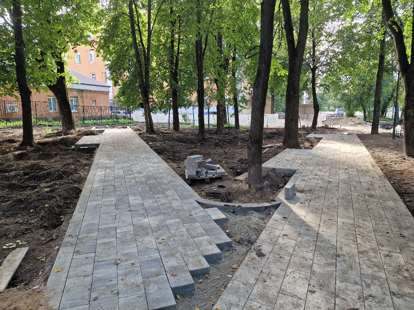 сквер на крупешина в балашихе, балашиха, благоустройство,