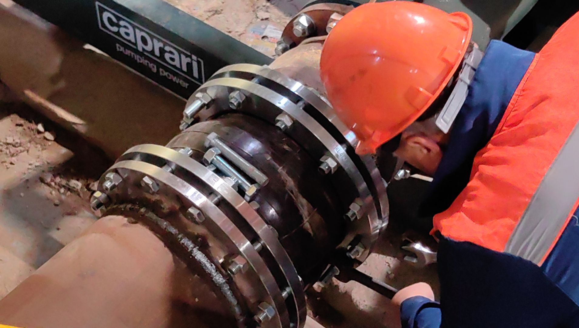 насос, станция, реконструкция , трубопровод, сварщик, коллектор,