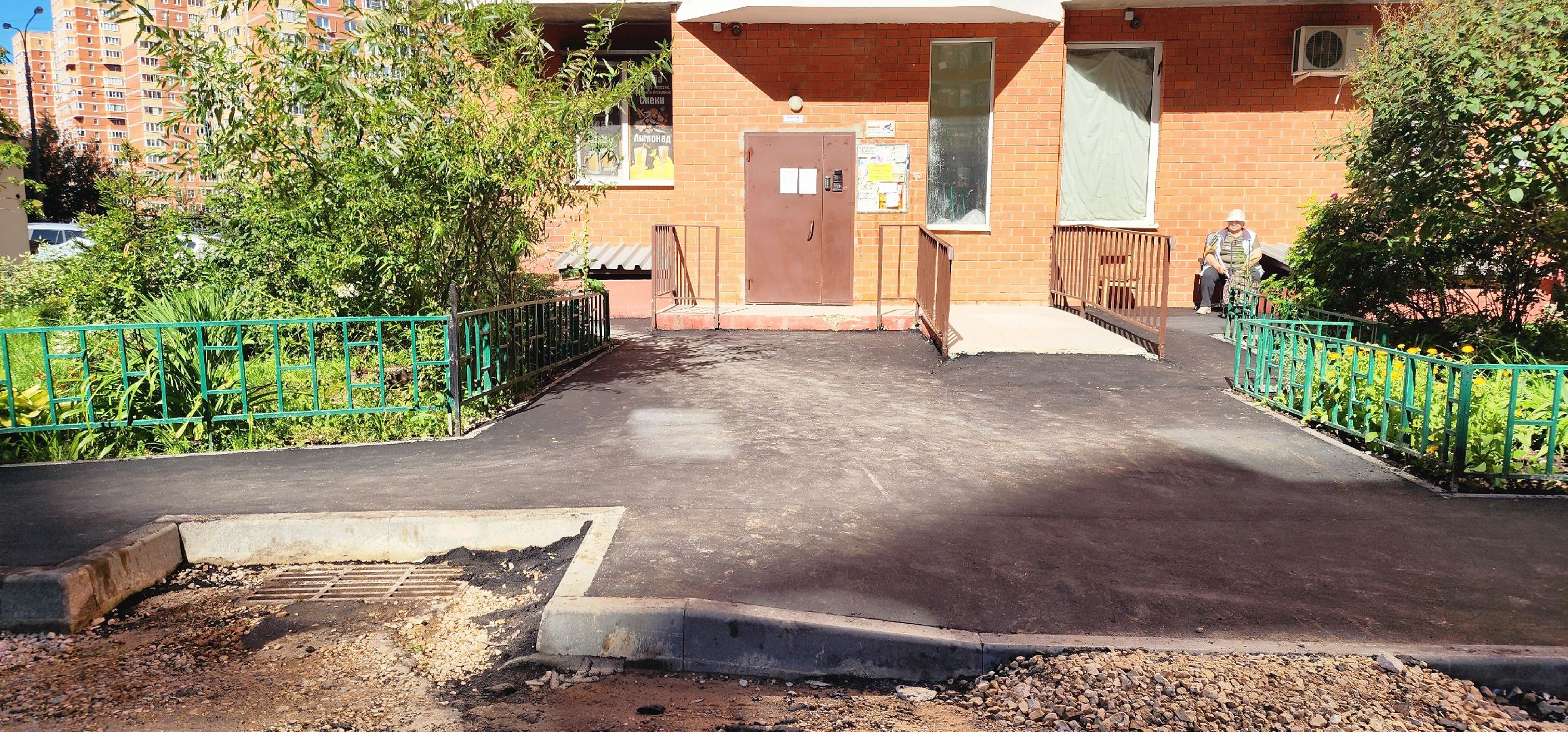 Благоустройство , Супонево , Звенигород , Придомовые тротуары и дороги , Комфортная среда ,