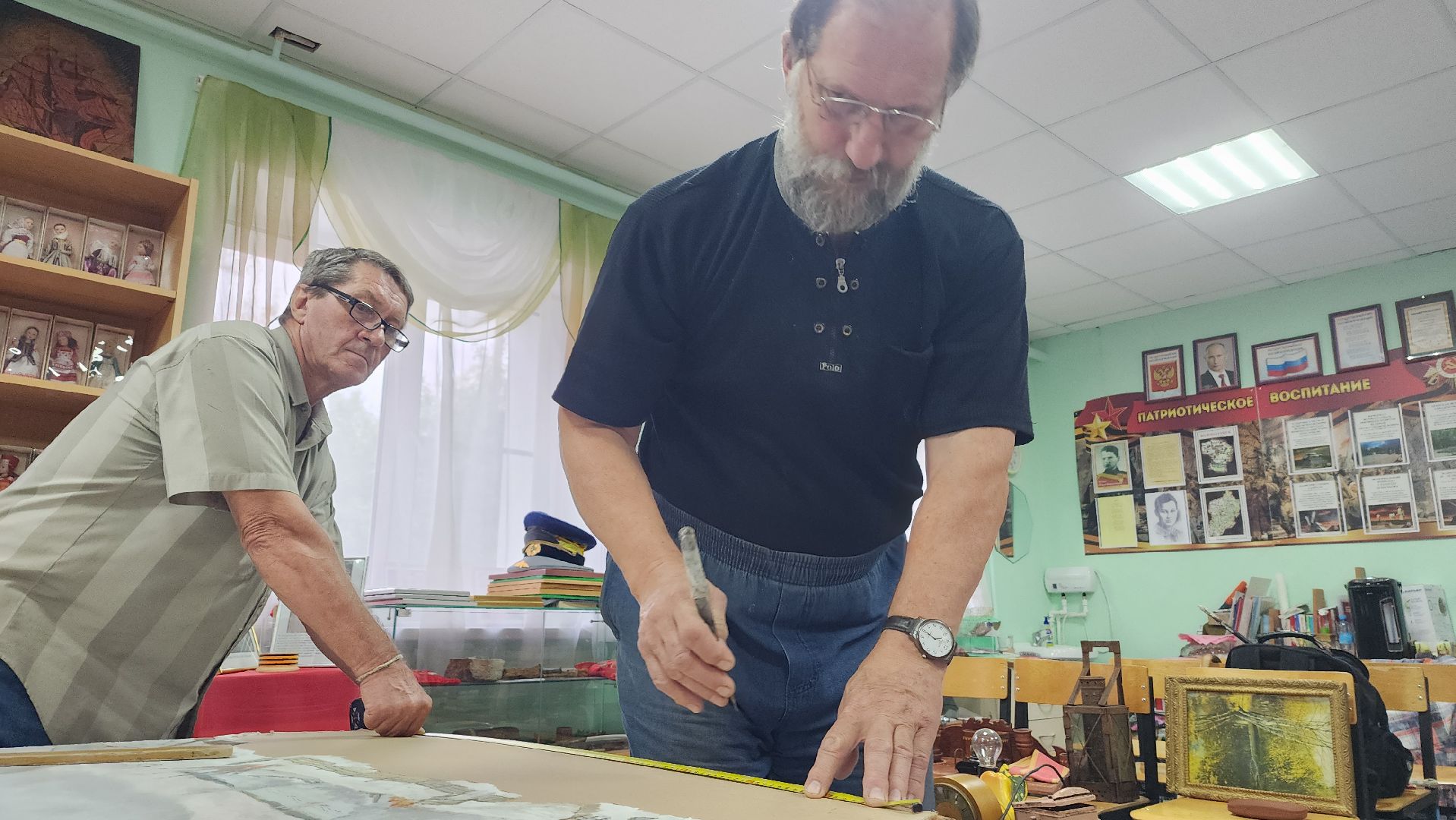 волоколамск, диорама, школьный музей,