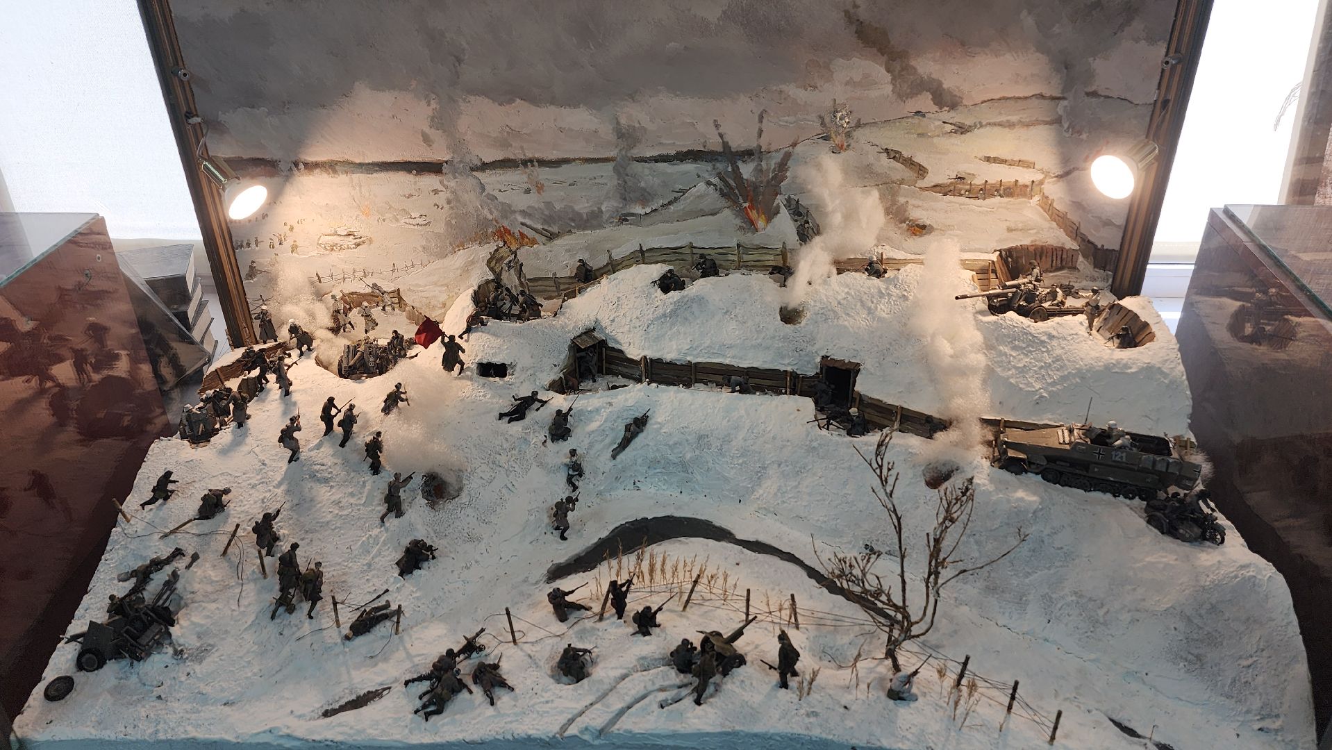 волоколамск, диорама, школьный музей,