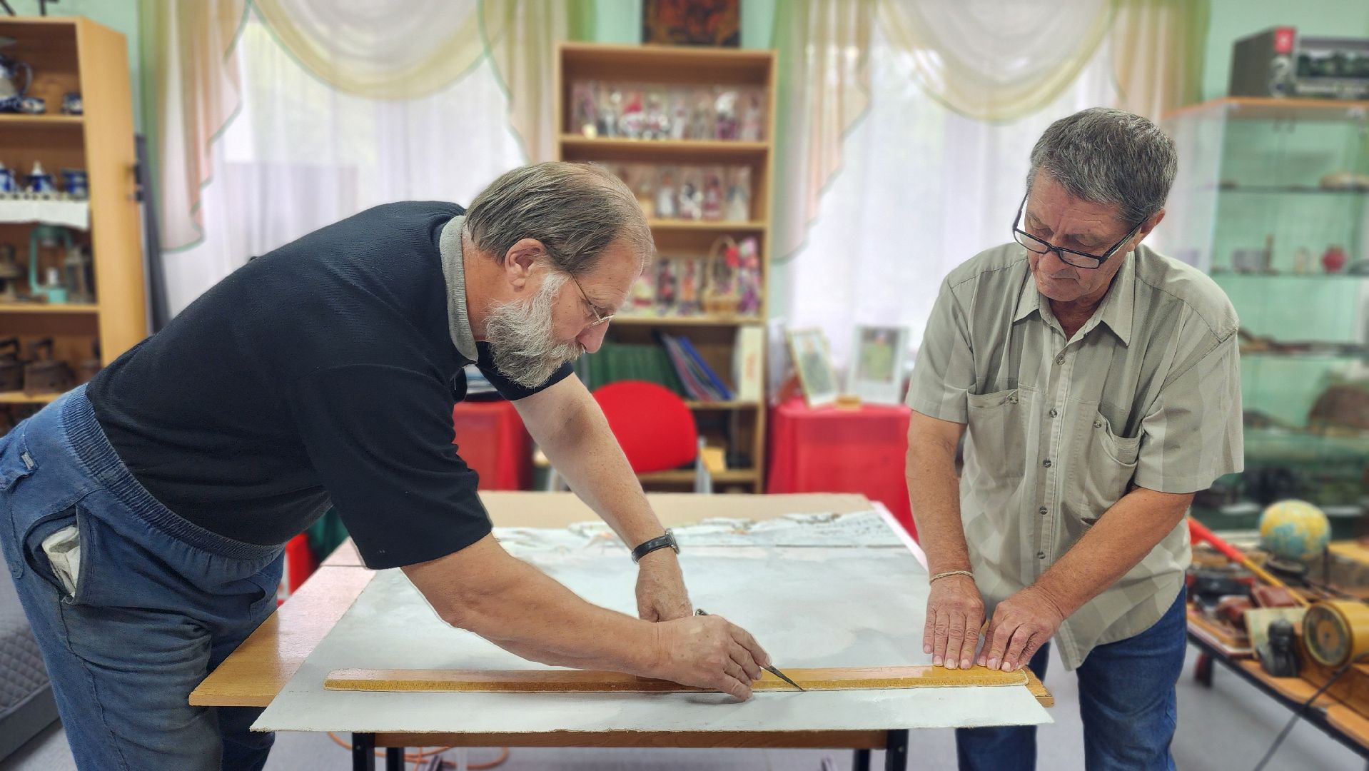 волоколамск, диорама, школьный музей,