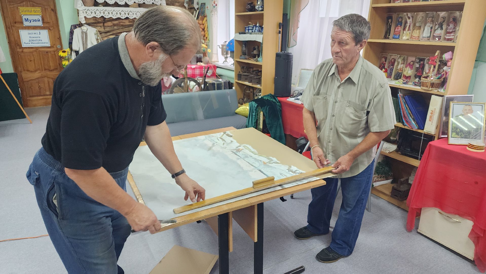 волоколамск, диорама, школьный музей,