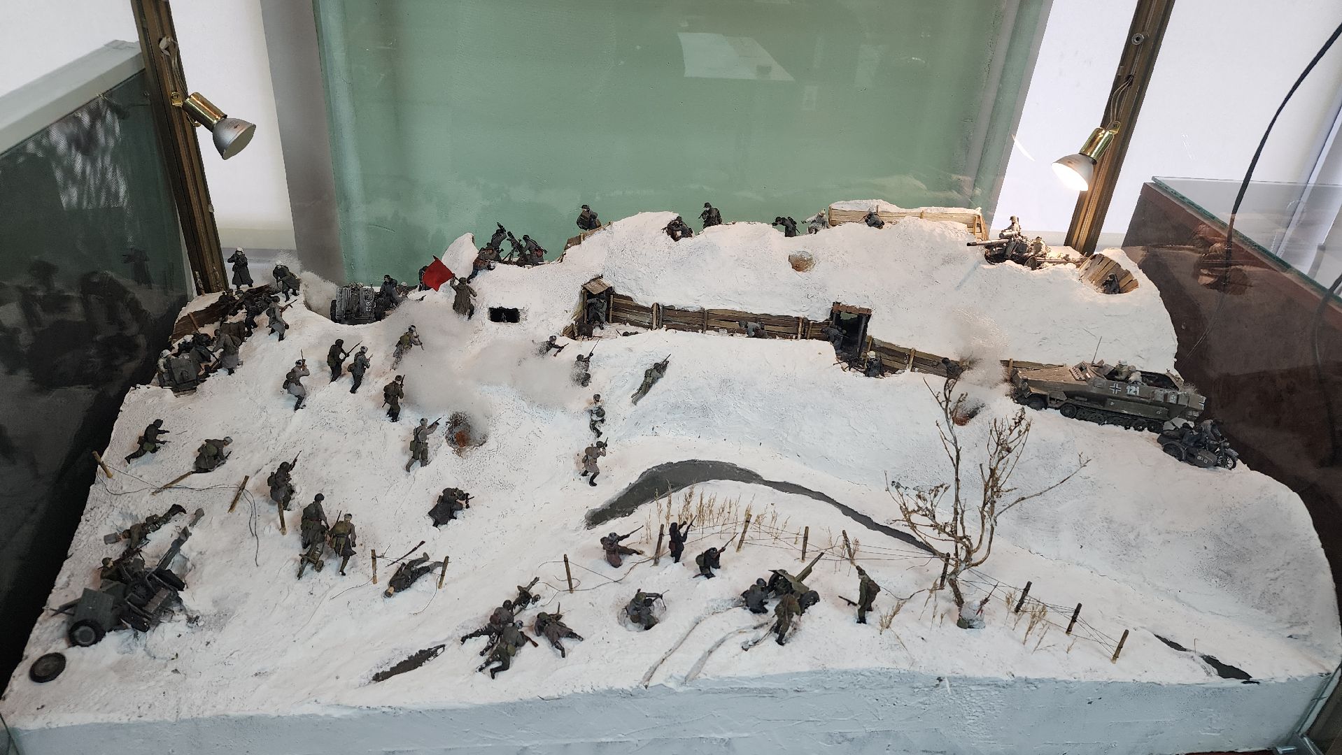 волоколамск, диорама, школьный музей,