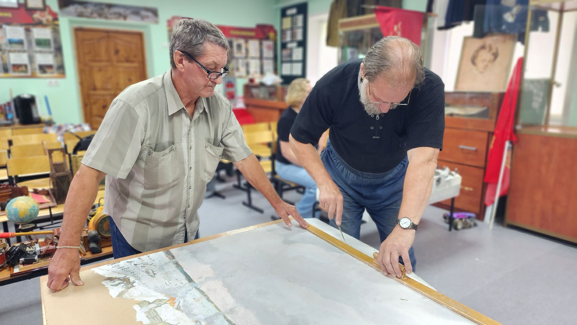 волоколамск, диорама, школьный музей,